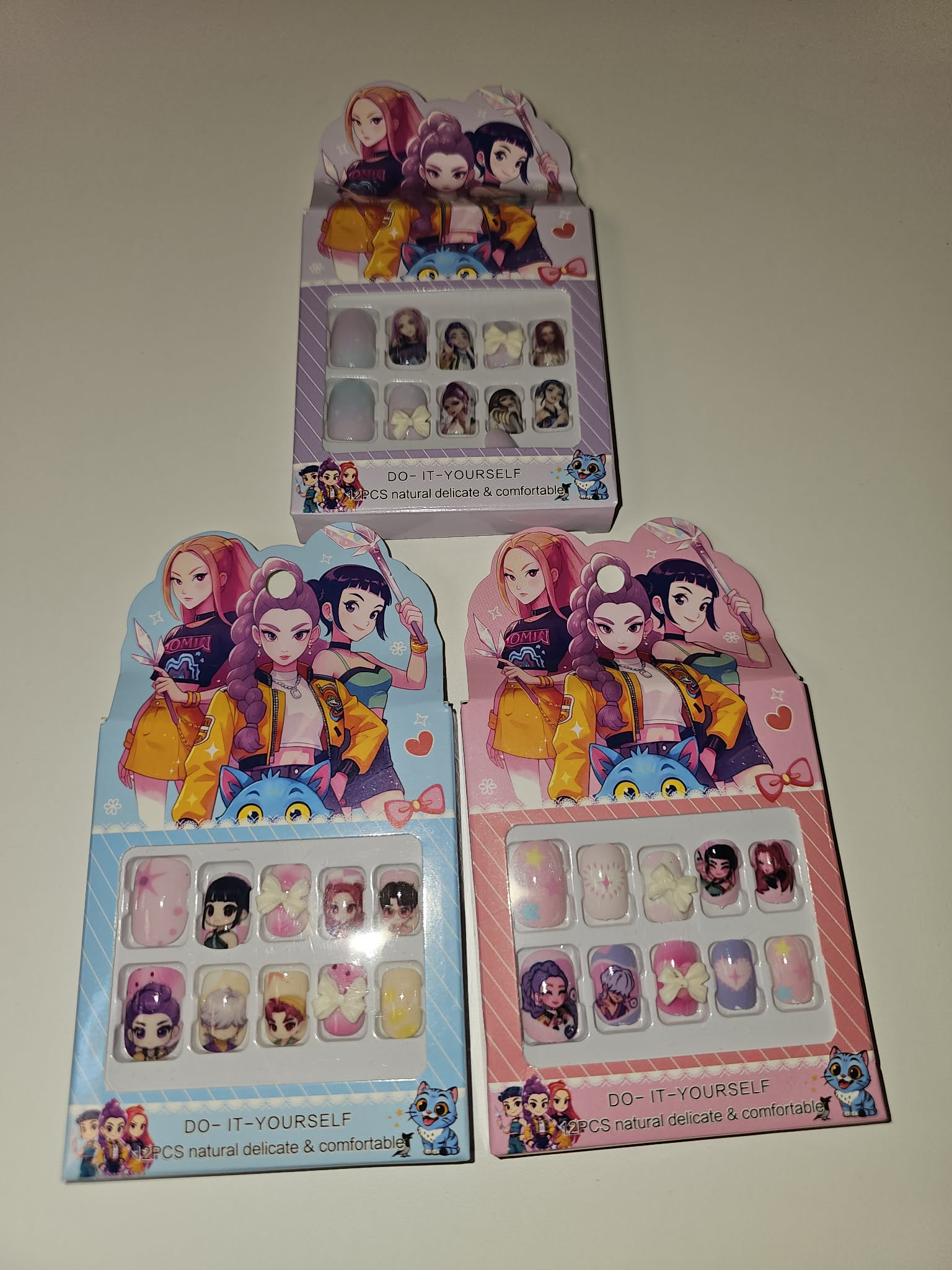Korta Lösnaglar Sanrio - Söta Motiv