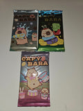 Capybara Samlarkort (6-pack) - Söta Djur