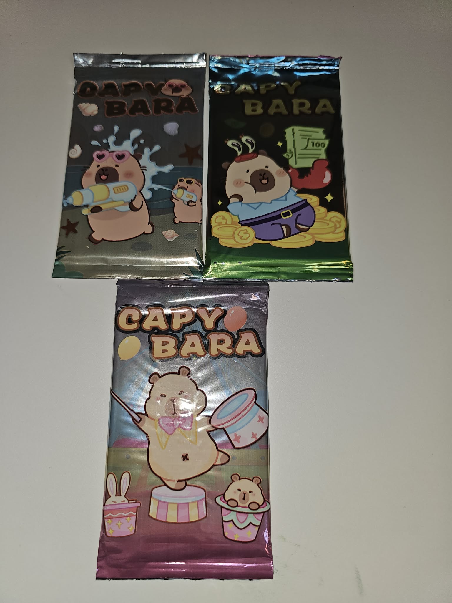Capybara Samlarkort (6-pack) - Söta Djur