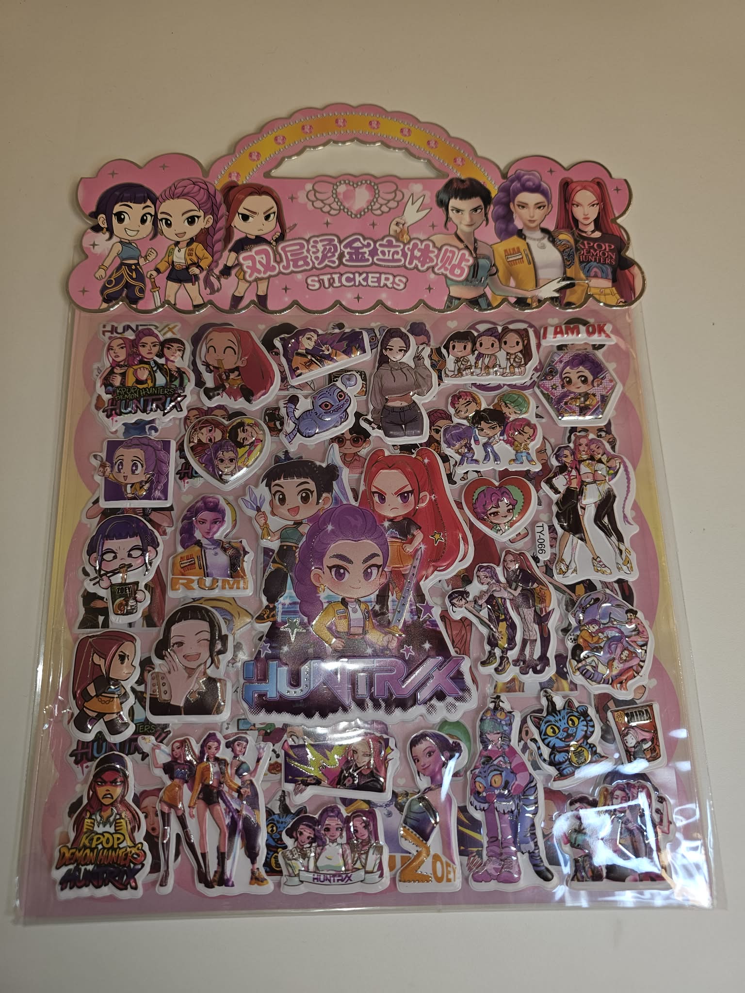 K-pop 3D Klistermärken - Puffy Stickers