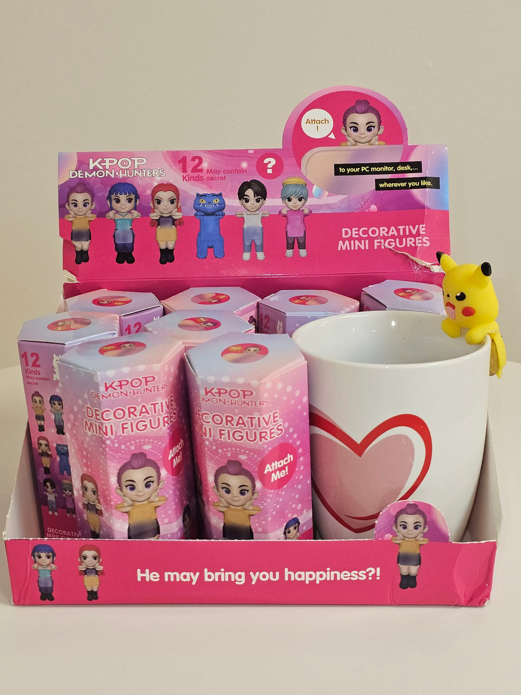 Mysterybox Huntrix K-pop - Söta Figurer för Mobil & Laptop