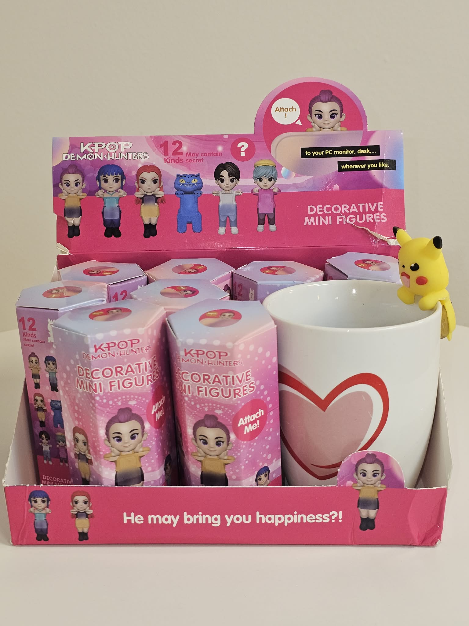 Mysterybox Huntrix K-pop - Söta Figurer för Mobil & Laptop