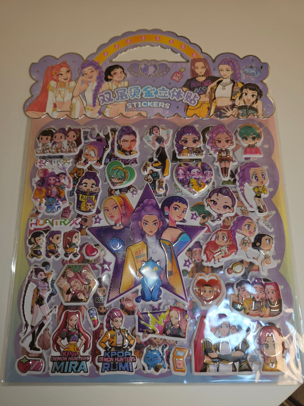 K-pop 3D Klistermärken - Puffy Stickers