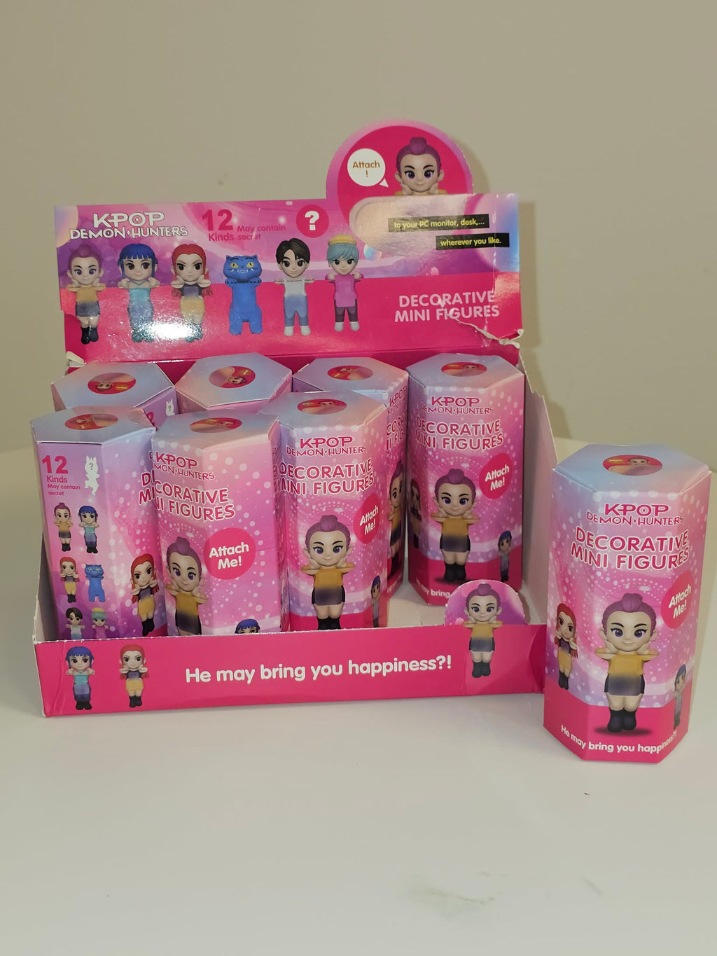 Mysterybox Huntrix K-pop - Söta Figurer för Mobil & Laptop