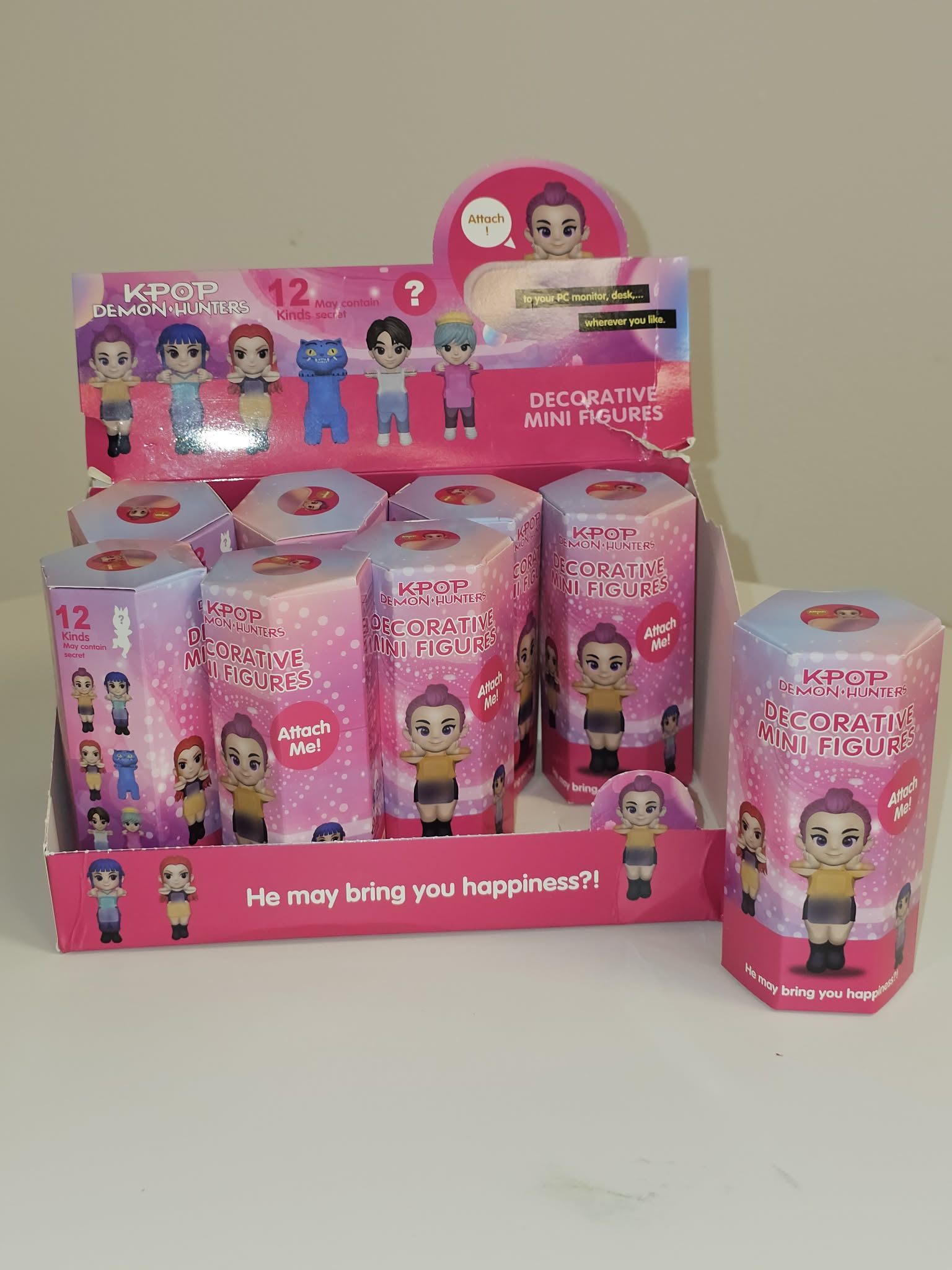 Mysterybox Huntrix K-pop - Söta Figurer för Mobil & Laptop