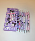 Kuromi Pennset (6-pack) - Bläckpennor